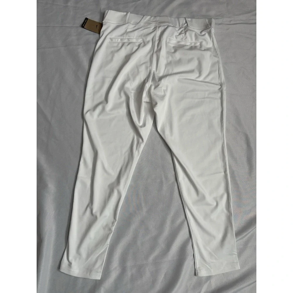NEW Nike Vapor Select Pro Baseball Pants Men's XXLarge White Black FZ1369-100